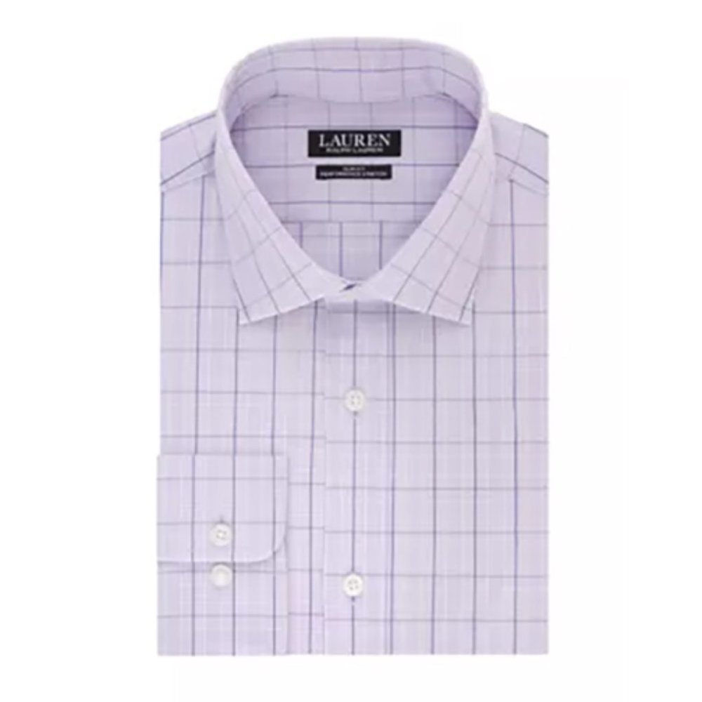 SOLD - LRL Ultraflex Slim Fit Dress Shirt